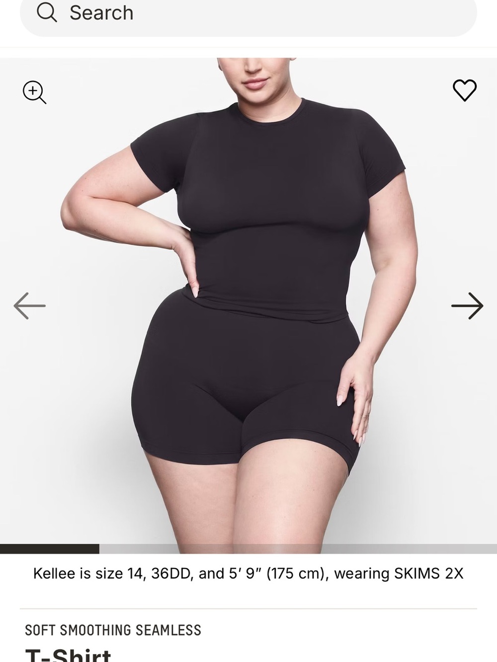 SKIMS Soft Smoothing Seamless T shirt